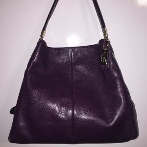 Coach Plum Shoulder Bag